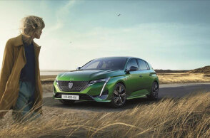 Φωτογραφία με το νέο Peugeot 308.