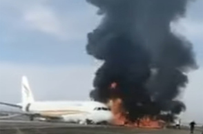 Κίνα: Αεροσκάφος βγήκε από τον διάδρομο και πήρε φωτιά