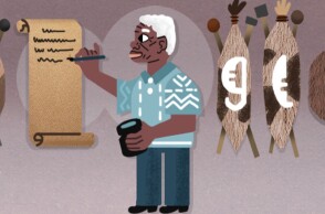 Google Doodle: Τιμά την επέτειο των 92 χρόνων από τη γέννηση του Μαζίσι Κουνένε