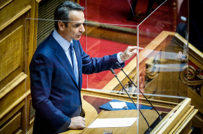 Ο Έλληνας πρωθυπουργός Κυριάκος Μητσοτάκης