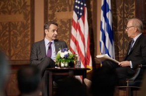 Μητσοτάκης - Ανοιχτή συζήτηση με τον δημοσιογράφο της Washington Post, Ντέιβιντ Ιγκνάτιους