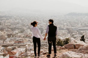 Ένα ζευγάρι. 