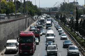 Κίνηση στους δρόμους της Αθήνας (Φωτογραφία αρχείου)