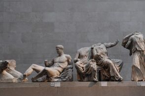 Τμήμα των Γλυπτών του Παρθενώνα στο Βρετανικό Μουσείο