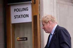 Ο Μπόρις Τζόνσον © EPA   