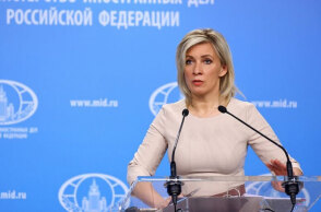 Η Μαρία Ζαχάροβα, εκπρόσωπος του ρωσικού Υπουργείου Εξωτερικών