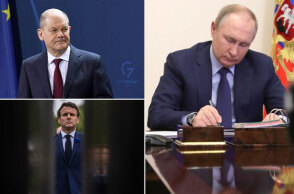 Όλαφ Σολτς και Εμανουέλ Μακρόν κάλεσαν τον Πούτιν να σταματήσει την εισβολή στην Ουκρανία