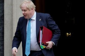 Ο Μπόρις Τζόνσον © EPA   