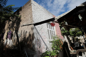 Το σπίτι στου Γκύζη, όπου εντοπίστηκε νεκρή η γυναίκα