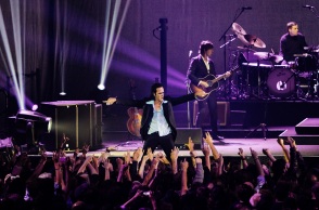 Στιγμιότυπο από συναυλία του Nick Cave