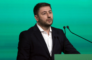 Ο πρόεδρος του ΠΑΣΟΚ – ΚΙΝΑΛ Νίκος Ανδρουλάκης 