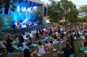 Μέγαρο Μουσικής, κήπος