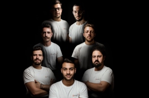 O Νικόδημος Κασομούλης με την μπάντα του