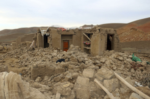 Σεισμός στο Αφγανιστάν - Κτίριο καταστράφηκε από τα Ρίχτερ