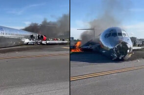Το αεροπλάνο στο Μαϊάμι που τυλίχθηκε στις φλόγες στον διάδρομο προσγείωσης