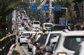 Μποτιλιάρισμα στην Αθήνα (Φωτογραφία αρχείου)