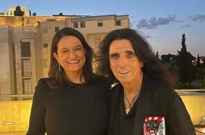 Νίκη Κεραμέως και Alice Cooper