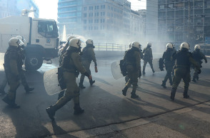  ΑΘΗΝΑ - ΕΠΕΙΣΟΔΙΑ ΜΕΤΑΞΥ ΜΕΛΩΝ ΤΟΥ ΚΚΕ ΚΑΙ ΤΗΣ ΑΣΤΥΝΟΜΙΑΣ 