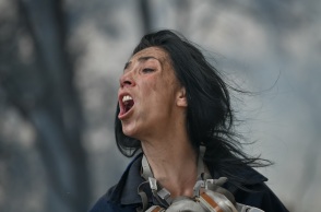 Πυρκαγιά στην Βορειοανατολική Αττική, Παρασκευή 6 Αυγούστου 2021. Στιγμιότυπο από τις Αφίδνες