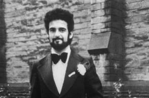 Ο Πίτερ Σάτκλιφ την ημέρα του γάμου του, 10 Αυγούστου 1974 © Express Newspapers/Ideal Image