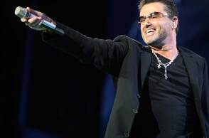 Στιγμιότυπο από συναυλία του George Michael στο ΟΑΚΑ