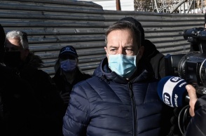 Φωτογραφίες από την άφιξη τού Δημήτρη Λιγνάδη στο δικαστήριο © EUROKINISSI/ΤΑΤΙΑΝΑ ΜΠΟΛΑΡΗ