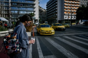 Στιγμιότυπο από το καθολικό Lockdown στην Αττική