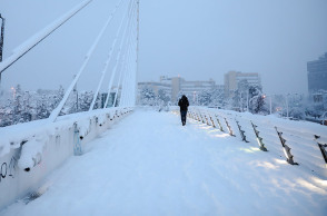 ΚΑΚΟΚΑΙΡΙΑ ΜΗΔΕΙΑ / ΧΙΟΝΟΠΤΩΣΗ ΣΤΗΝ ΛΕΩΦ. ΜΕΣΟΓΕΙΩΝ