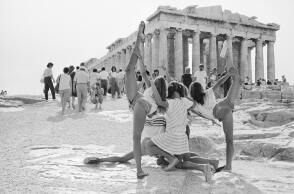 Φωτογραφία της Ακρόπολης τη δεκαετία του 1980 από τον Tod Papageorge