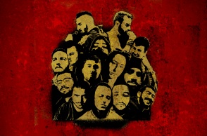 Έλληνες hip hop καλλιτέχνες σε αφίσα για τη δράση αιμοδοσίας "5 λεπτά"