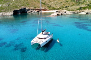 Φωτογραφία από καταμαράν.