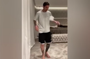To «toilet paper challenge» του Μέσι