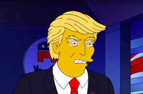 Ο Ντόναλντ Τραμπ ως καρτούν σε επεισόδιο των Simpsons