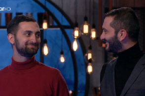 Ο Λεωνίδας Κουτσόπουλος και ο παίκτης του Masterchef 