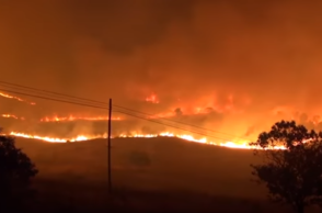 Φωτιά στην Iταλία © YouTube/Guardian