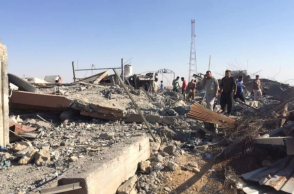 Aπό την επίθεση της Τουρκίας εναντίον κλινικής στην περιοχή Σίντζαρ στο Ιράκ © YouTube