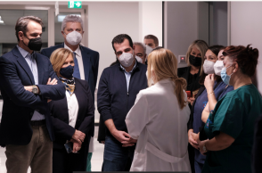 Ο Πρωθυπουργός επισκέφθηκε το Νοσοκομείο Σωτηρία