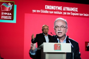 Ο Δημήτρης Παπαδημούλης 