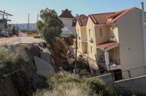 Καθίζηση σε σπίτια στον Νέο Βουτζά