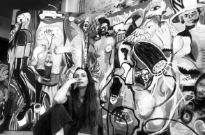 Η ζωγράφος Georgia Fambris