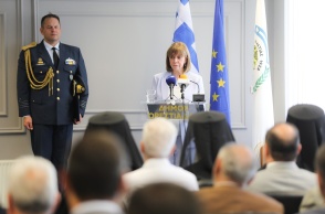 Η Κατερίνα Σακελλαροπούλου ανακηρύχθηκε επίτιμη δημότης Ορεστιάδας