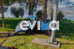 Τροχαίο δυστύχημα στην Εύβοια