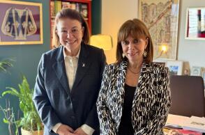 η_λινα_μενδωνη_με_την_κατερινα_σακελλαροπουλου