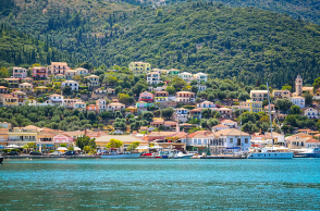 Το λιμάνι της Ιθάκης. 