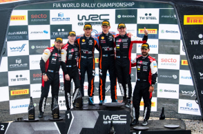 O Ott Tanak νικητής του Ράλι Φινλανδίας