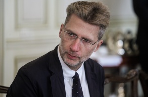 Ο υπουργός Επικρατείας, Άκης Σκέρτσος