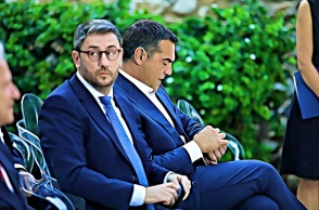 Νίκος Ανδρουλάκης - Αλέξη Τσίπρας