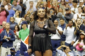 Η Σερένα Ουίλιαμς αποχαιρετά το κοινό συγκινημένη