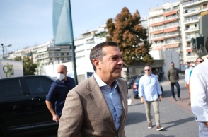 Ο Αλέξης Τσίπρας στη ΔΕΘ