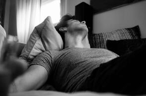 Άνδρας κοιμάται